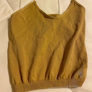 Small gold intimates tank
